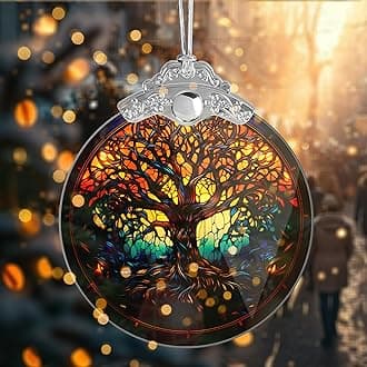 Tree of Life Christmas Ornaments, Christmas Tree Decorations, Holiday Decoration, White Elephant Gifts for Adults, Christian Gift for Her, Ideas, Best Friend Present