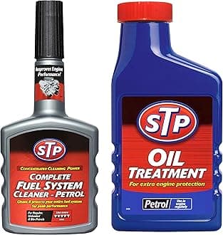 Complete Petrol Fuel System Cleaner, Car Accessories, 400 ml & GST60450EN06 Oil Treatment for Petrol Engines 450 ml