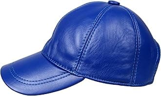 Genuine Leather Unisex Baseball Cap