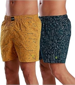FREECULTR Men's Smooth Suede All Day Boxer Cotton Shorts with Dual Deep Side Pocket
