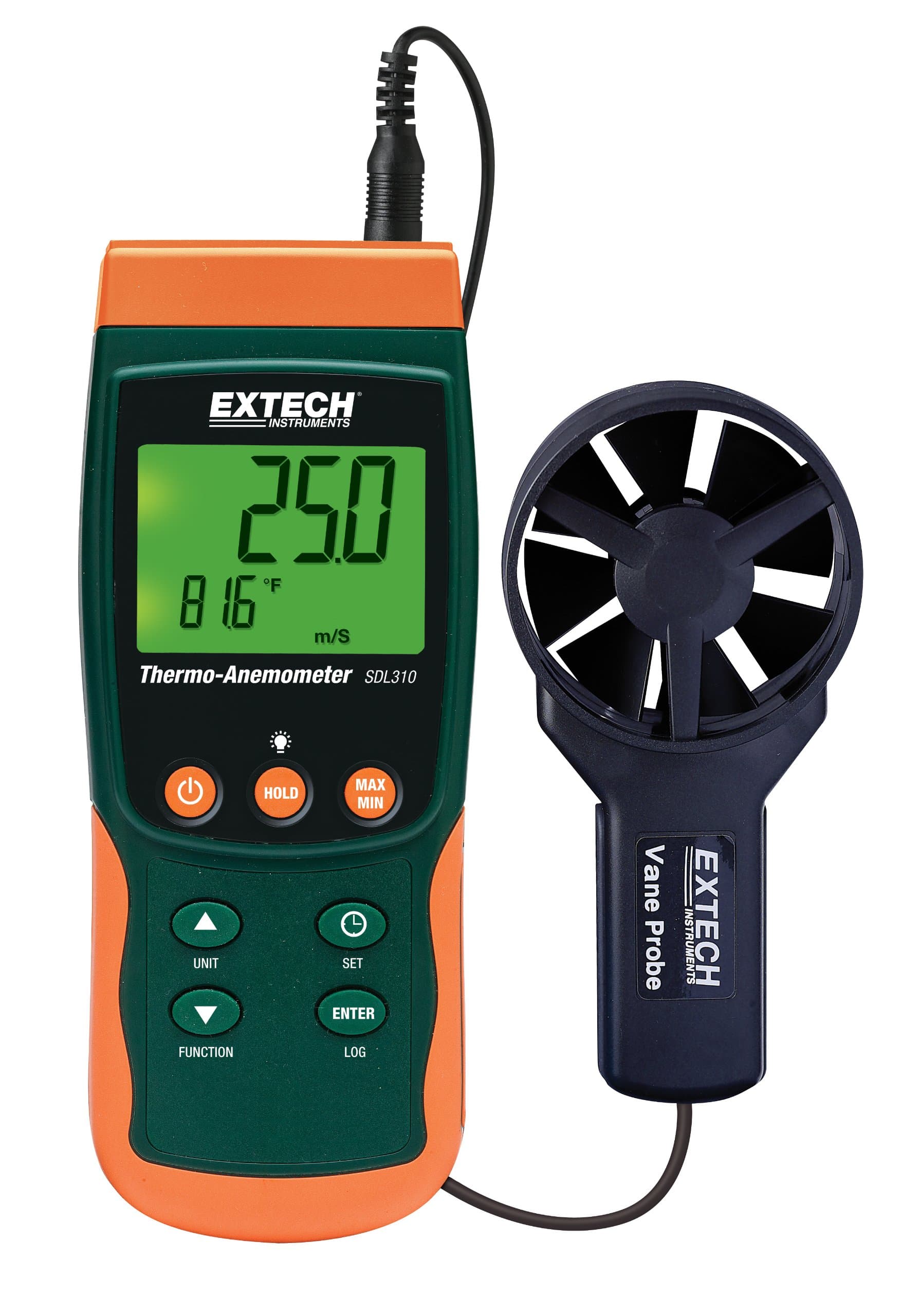 Extech SDL310 Thermo-Anemometer and Datalogger