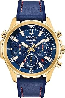 Bulova Men's Marine Star Series B Stainless Steel 6-Hand Chronograph Quartz Watch, 100M