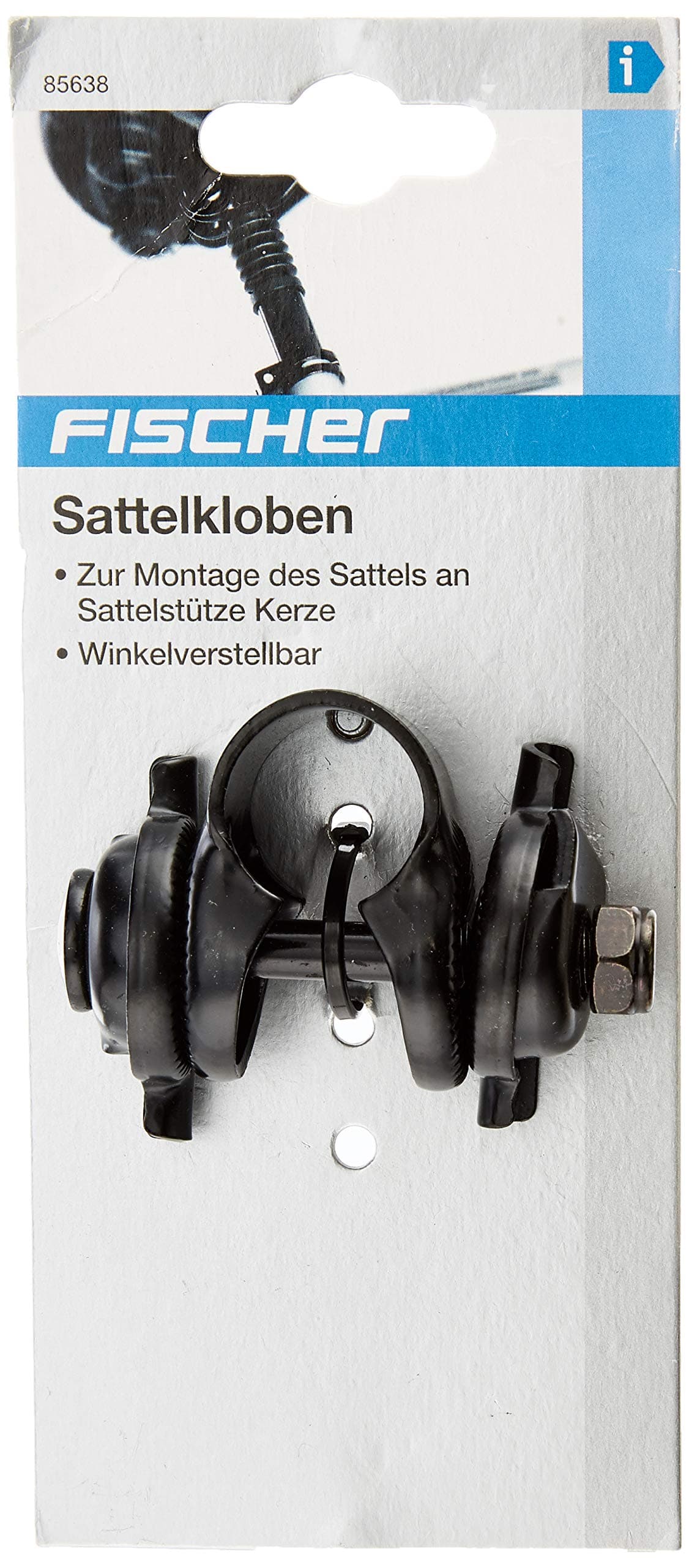 Saddle Lock, Black, One Size