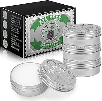 4 Pack Rodent Rat Repellent for Car Engines - Peppermint Oil Mouse Repellent, Rat Repellent Keeping Rodents Out of Car Home Garages Indoor Outdoor, Groundhog Repellent, Safe Ingredients