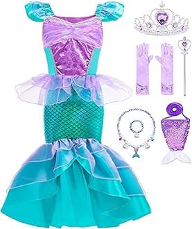 Princess Costume for Girls,Halloween Dress for Girls Kids