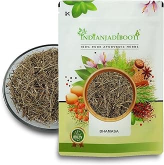 IndianJadiBooti Dhamasa (Fagonia Cretica) | 250g | Damasha Panchang/Sachhi Buti | Whole Plant Dried Herb (with Thorns) | Traditional Cooling & Purifying Tonic (Rakta Shodhak)