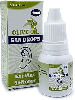 2 Packs of Olive Oil Ear Wax Drops Softens and Removes 10ml Eardrops