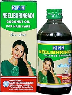 Neelibhringadi Coconut Oil, 450 ml (Pack of 2)
