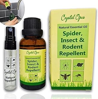 Rodent, Spider & Insect Repellent. Makes 30+ litres. Safe for Kids & Pets. Stops 100s of Pests & Bugs. 100% Natural Peppermint, Lavender & Citronella Essential Oil. Humane, Ultra-Effective & Safe.