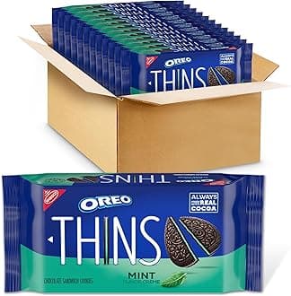 Thins Mint Creme Chocolate Sandwich Cookies, 12 - 9.21 oz Packs
