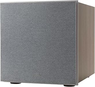 JBL Stage 2 200P 300 Watt 10 Inch Powered Subwoofer (Latte)