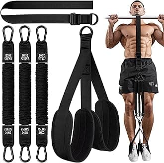 HPYGN Pull Up Assistance Bands, Heavy-Duty Assisted Pull Up Resistance Band, Adjustable Elastic Band for Strength Training, Pull Up Straps, Exercise Band for Chin-up Workout and Body Stretching
