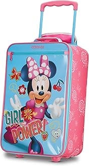 Disney Softside Upright Luggage, Minnie Mouse 2, Carry-On 18-Inch
