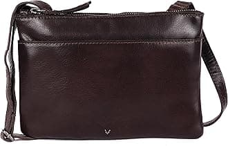 VILENCA HOLLAND 9 inch Genuine Leather Crossbody Sling Bags for Women, Trendy Casual Office Bag with Adjustable Strap