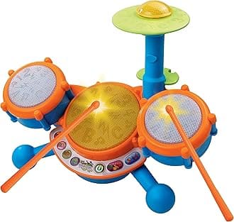 Kidibeats Drum Set (Frustration Free Packaging) , Orange