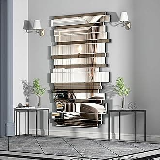 JACUKO 27×55 inch Wall Mirrors Decorative Large Grecian Wall Mirror