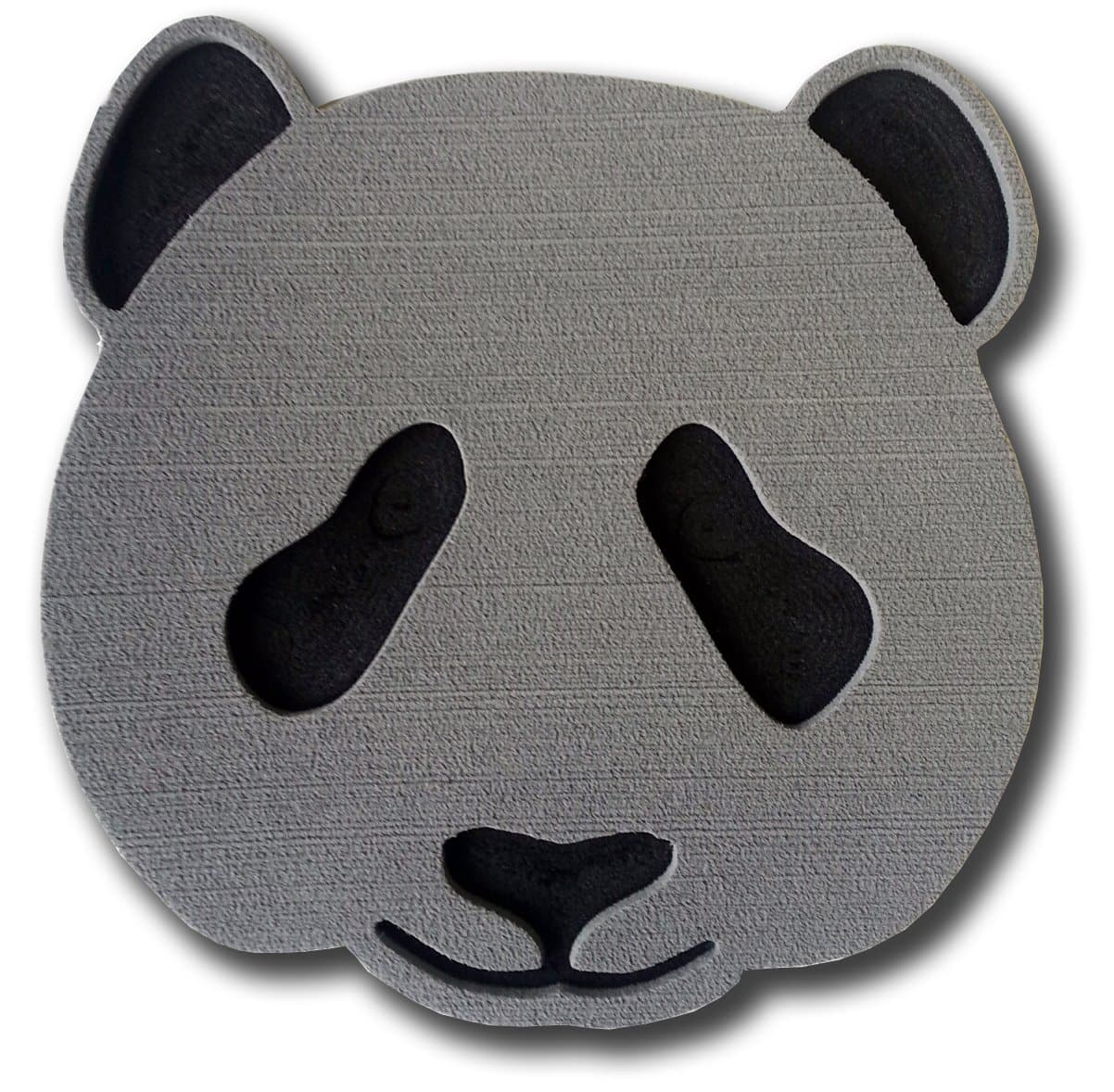 Snowboard Stomp Pad - Panda Bear FACE - Gray