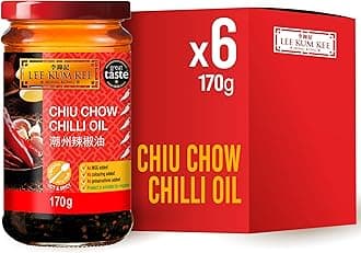 Chiu Chow Chilli Oil Sauce, Vegan, 170 g (Pack of 6)