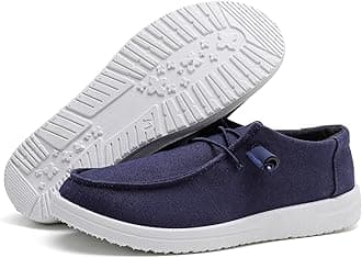Womens Loafers Women Shoes Casual Slip-On Canvas Shoes Breathable Lightweight Boat Shoes for Women