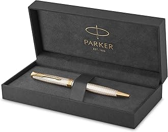 Parker Sonnet Premium Silver Mistral GT Ballpoint Pen, Medium Point, Oil-Based, Gift Box, Genuine Import 2119796