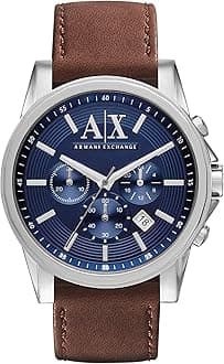 Armani Exchange A|X Stainless Steel Chronograph Watch for Men