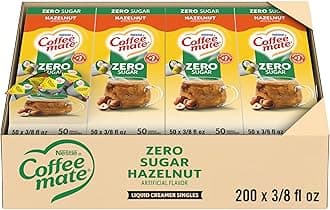 Nestle Coffee mate Coffee Creamer, Zero Sugar Hazelnut