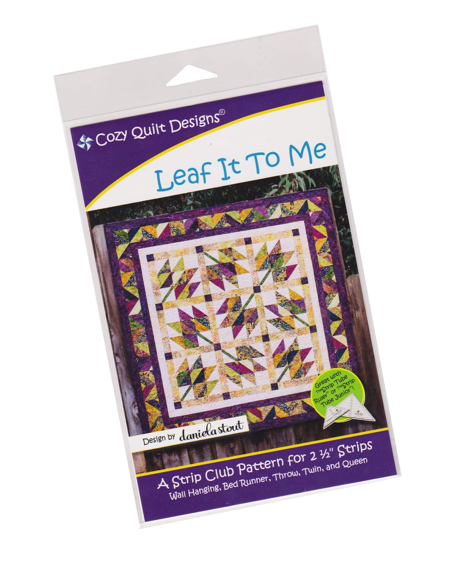 Cozy Quilt Designs '' Pattern - Leaf It to Me (Includes Instructions for Five Project Sizes)