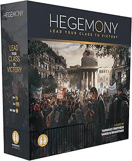 Hegemony: Lead Your Class to Victory - Unique Asymmetric Card Driven Game, Political Economic Board Game, Ages 14+, 2-4 Players