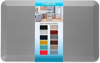 ComfiLifeAnti Fatigue Floor Mat Durable Stain Resistant Floor Mat with Non-Slip Backing for Home Office 3/4 Inch Thick