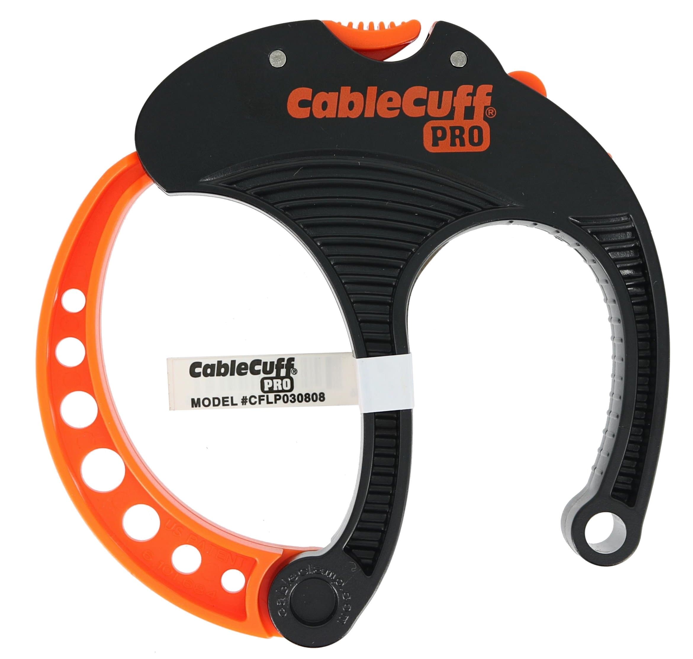 Cable Cuff PRO Large Single Adjustable, Reusable, Cable Tie Replacement for Extension Cords or Electronics (3 Inch Diameter)