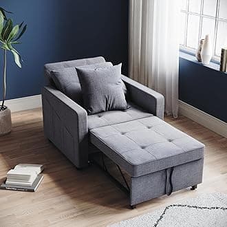 Gray Linen Sofa