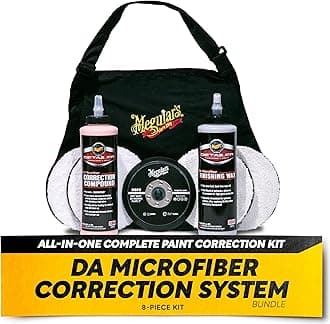 DA Microfiber Correction System 5" Starter Kit - Professional Detailing Made Easy with Advanced Microfiber Technology to Remove Scratches and Swirls, Get Your Car Holiday-Ready