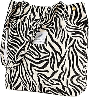 Corduroy Tote Bag Cute Tote Bags for Women Shoulder Bag with Inner Pocket for Work Beach Travel and Shopping Grocery