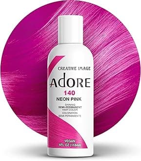 Creative Image Adore Semi-Permanent Hair Color (140 Neon Pink) by Adore