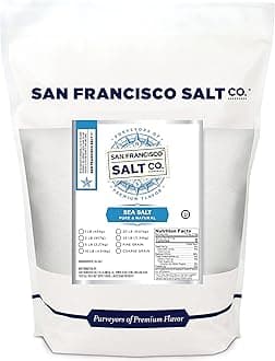Gourmet Sea Salt - 2 lbs. Fine Grain by San Francisco Salt Company