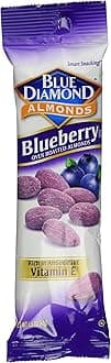 Blue Diamond Blueberry Flavored Almonds, 1.5 Ounce (Pack of 12)