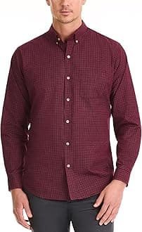 Van Heusen mens Wrinkle Free Twill Long Sleeve Button Down Shirt Button Down Shirt (pack of 1)