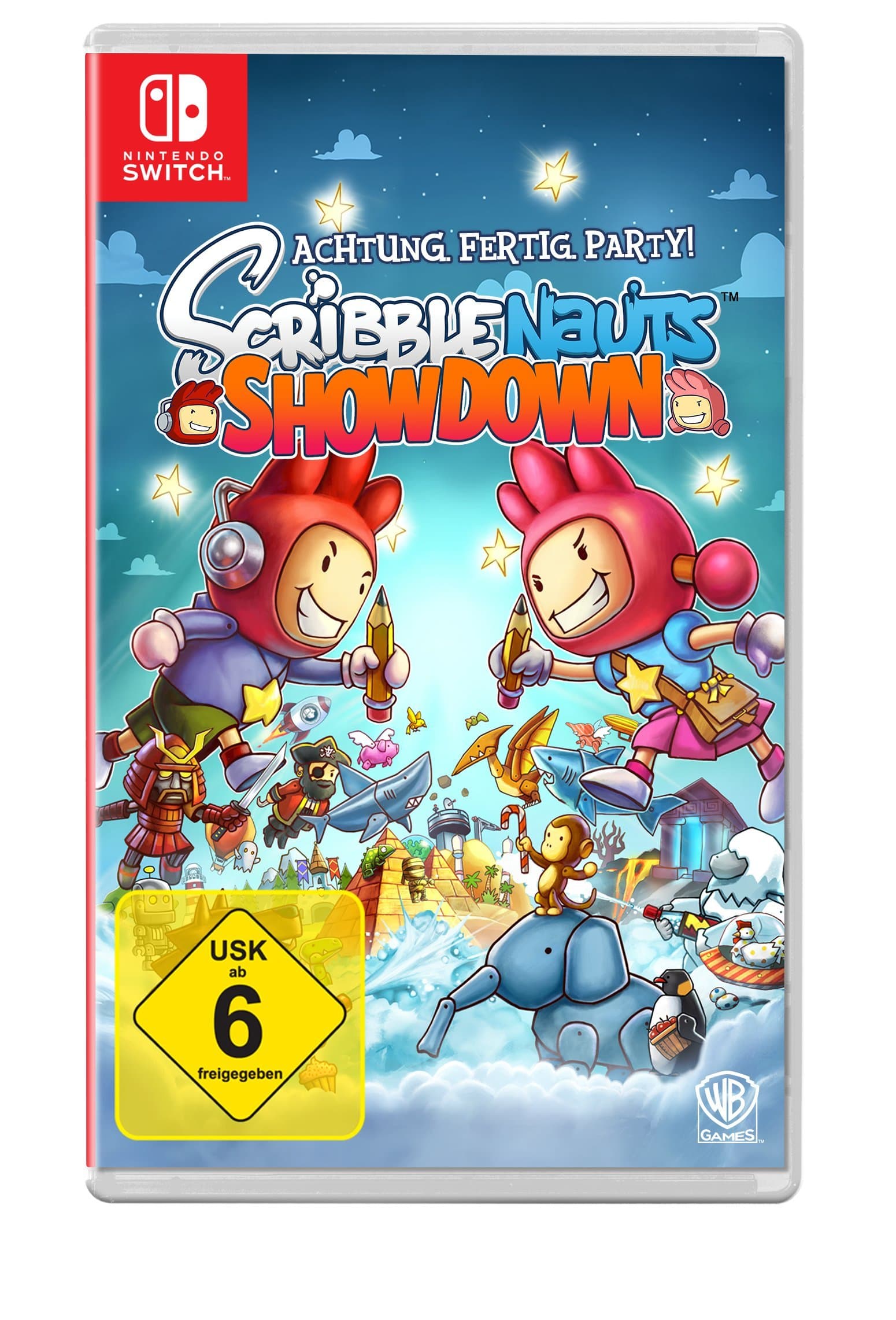 Warner Bros Scribblenauts Showdown Nintendo Switch USK: 6