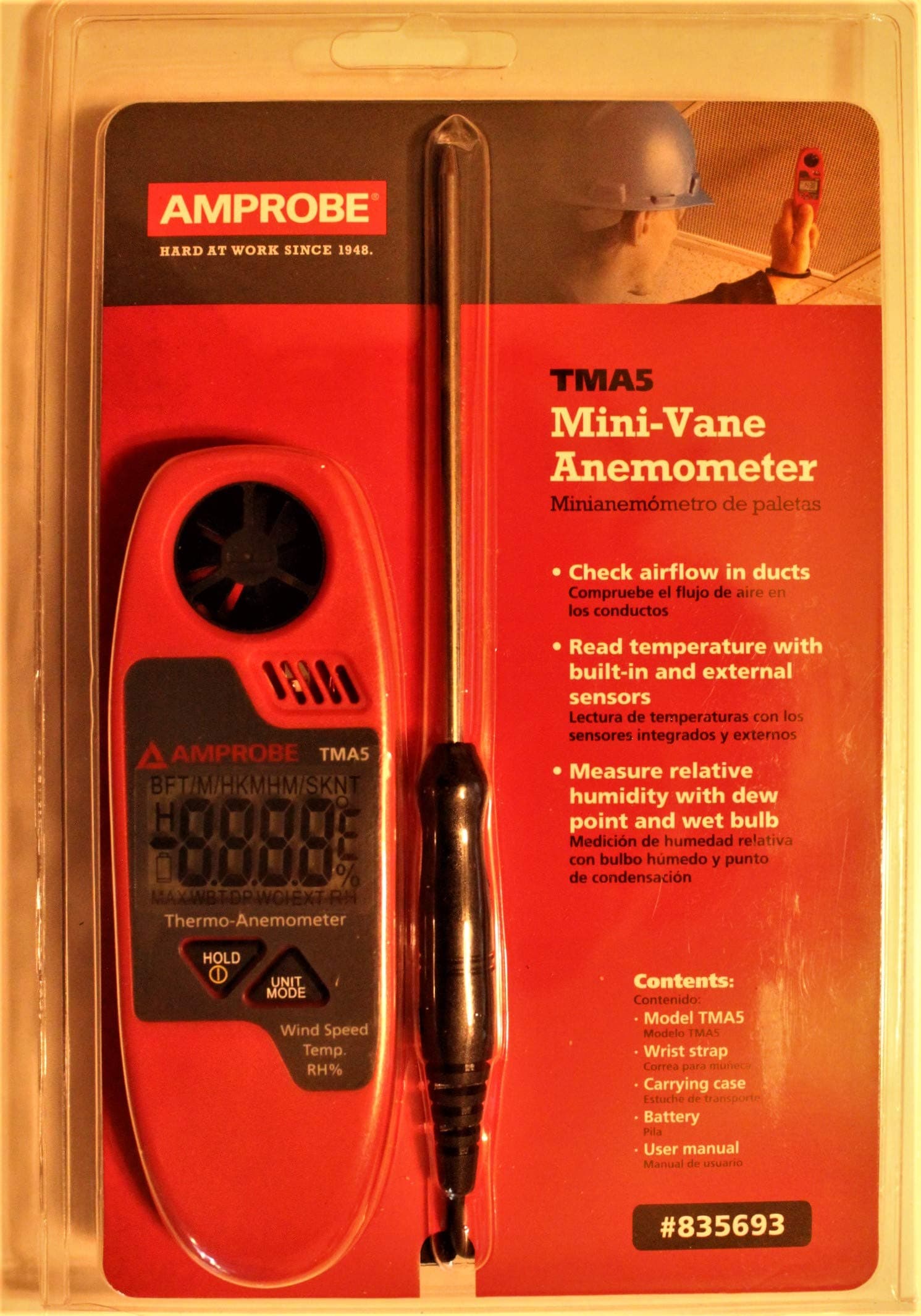 Mini-Vane Anemometer