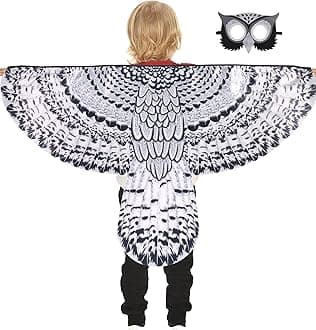 D.Q.Z unisex-child Bird Costume Wings