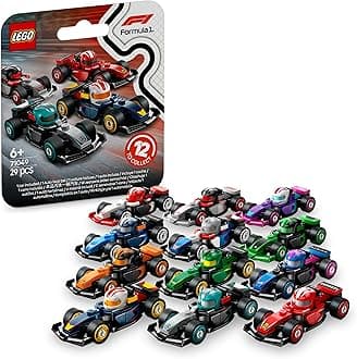 F1 Collectible Race Cars Vehicle Kit 71049 Building Blocks Toys for 6+ Gift for Boys and Girls