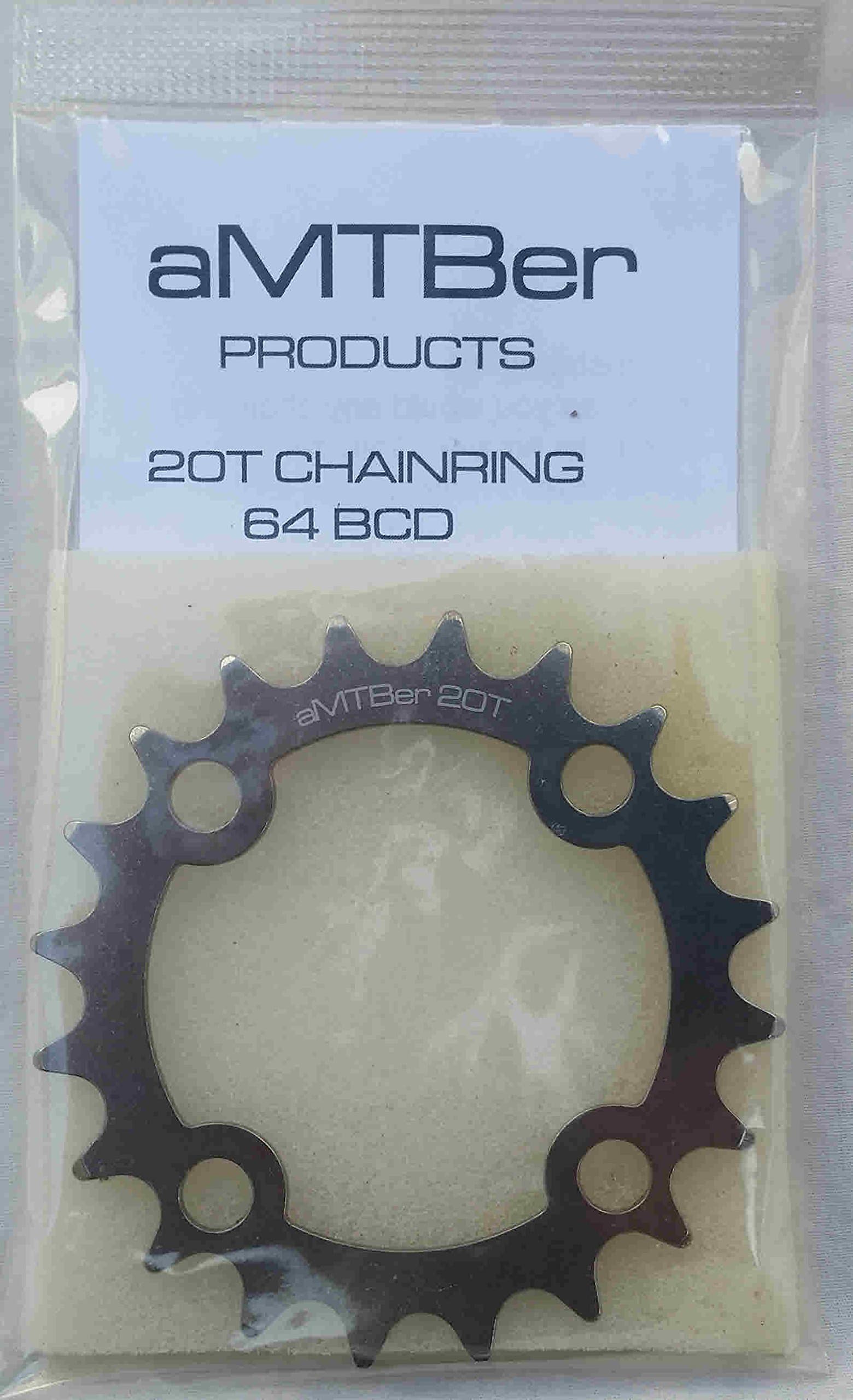 20T Chainring 64 BCD MicroDrive