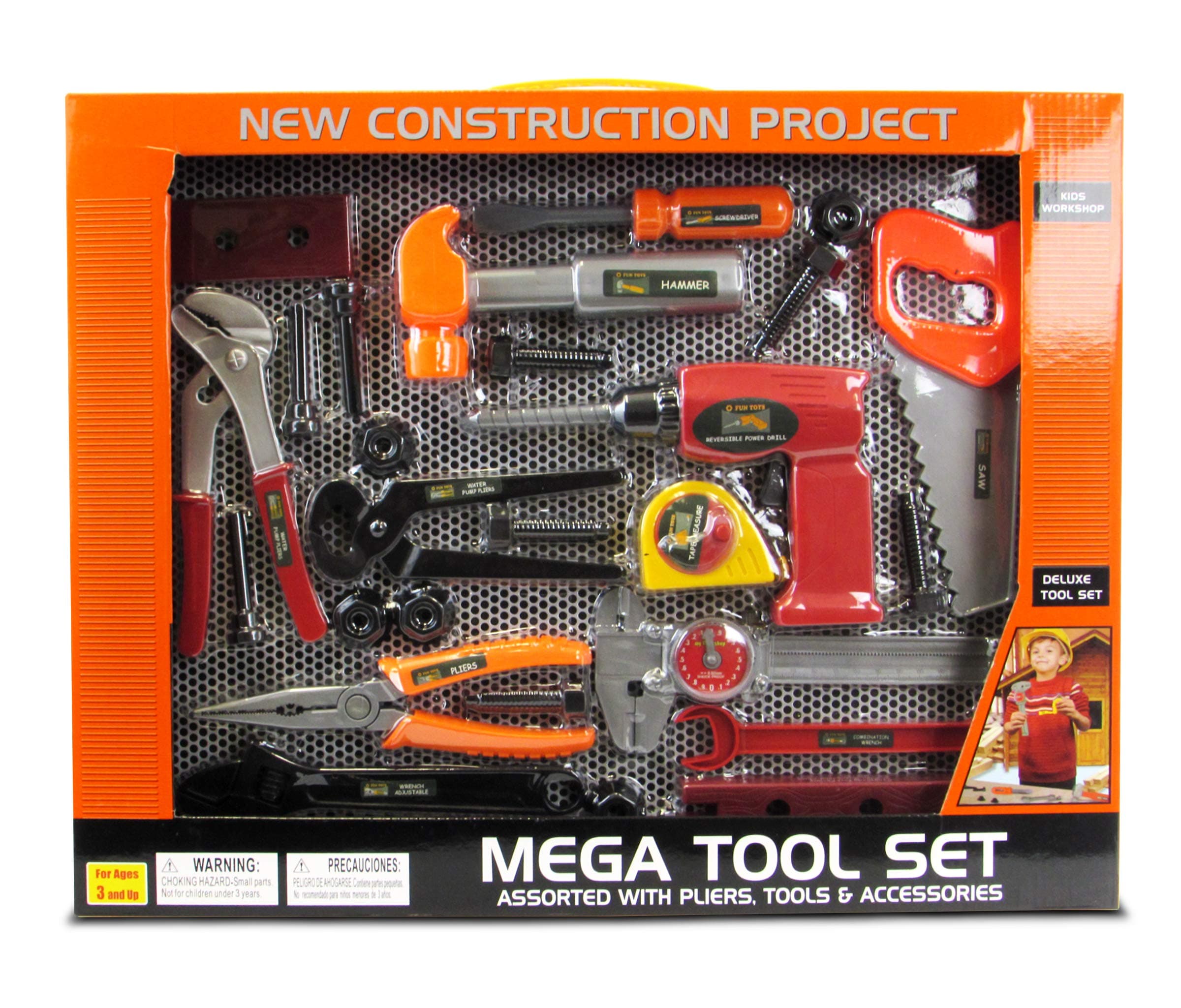 Kids Workshop Mega Deluxe Tool Set