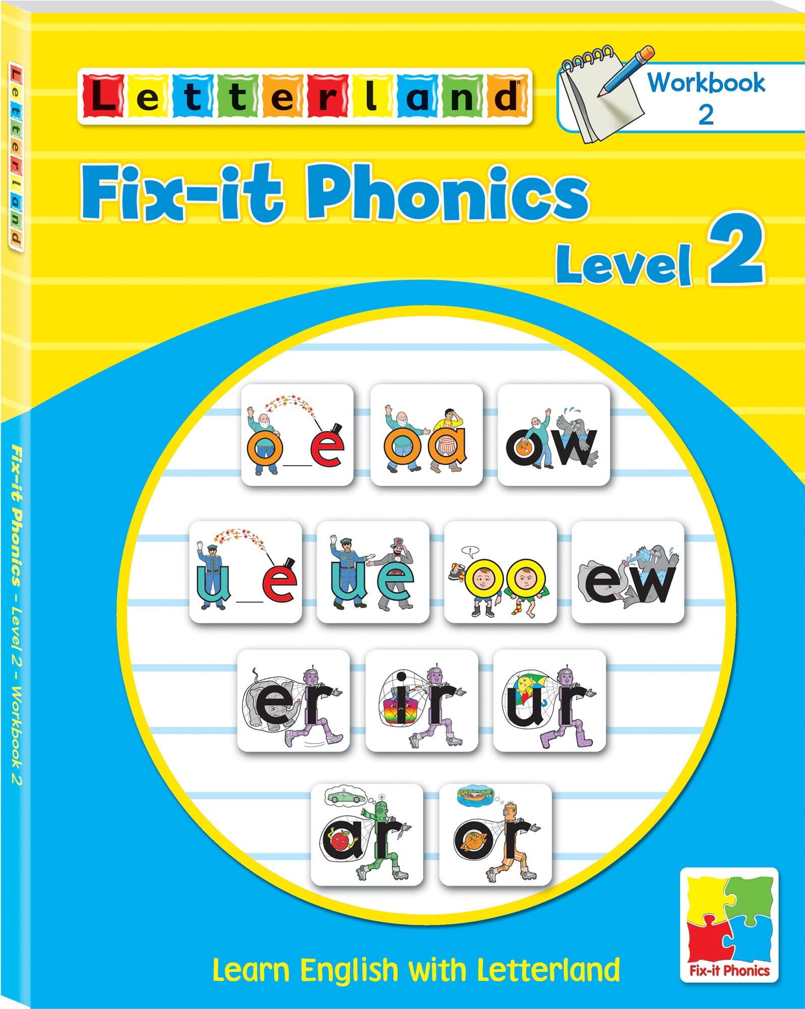 Fix-it Phonics: Workbook 2 Level 2 Paperback – 9 Nov. 2010