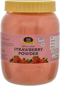 Food Essential Freeze Dried Strawberry Powder 100 gm.