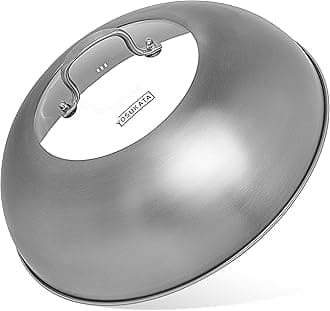 YOSUKATA Stainless Wok Lid 13.6"