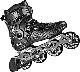 Professional 4X80Mm Wheels Inline Skates,Outdoor Fitness Single Row Skates for Adult Women Men,Removable and Washable Split Inner Boots, Black Adult Male.