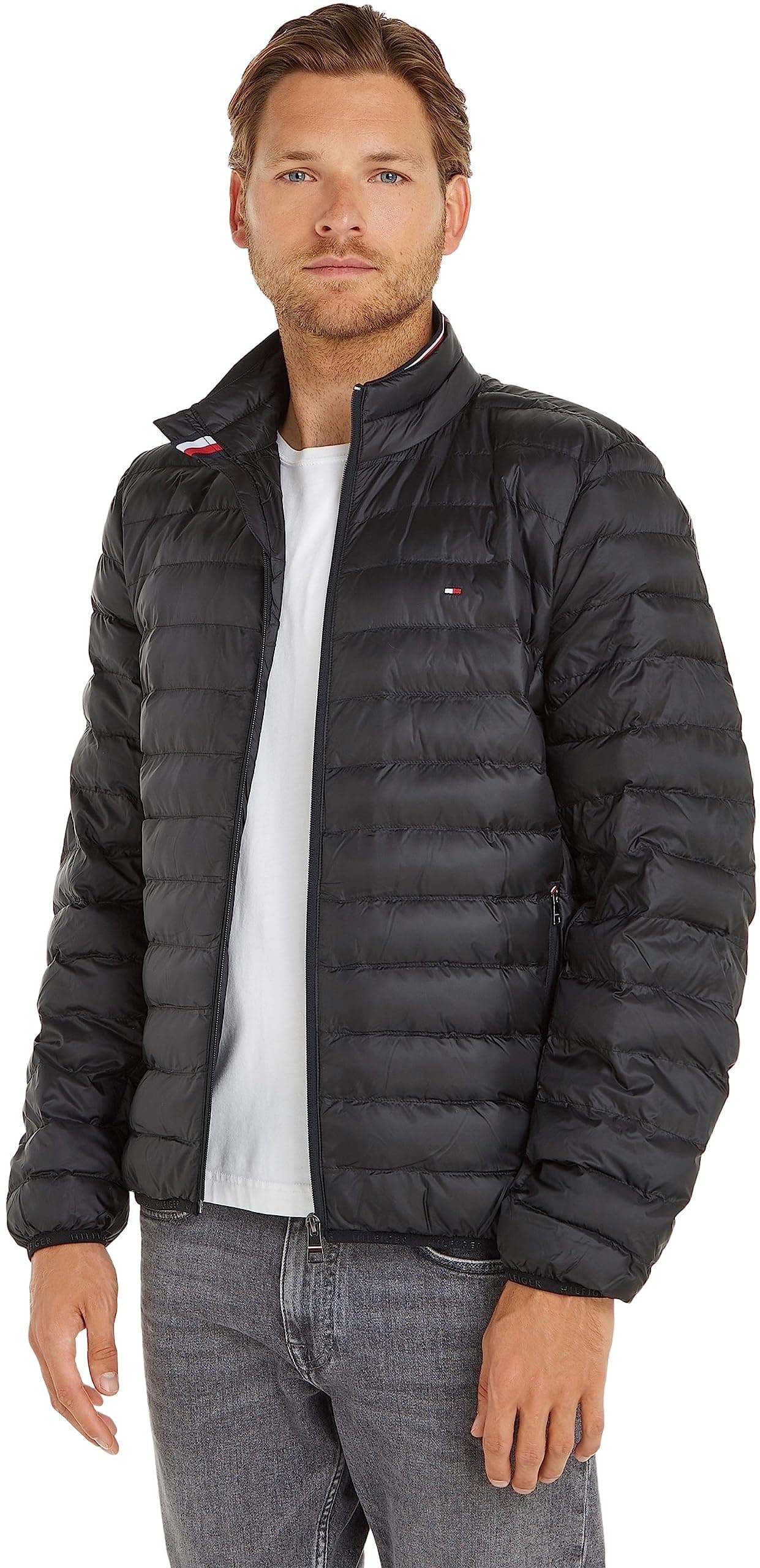 Tommy HilfigerMen's Packable Circular Jacket Jacket