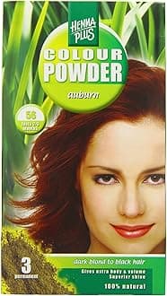 Henna Plus Permanent Hair Colour Powder - Auburn