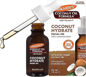 Palmer's Coconut Oil Formula Coconut Monoi Luminous Hydration Facial Oil, 1 Ounce